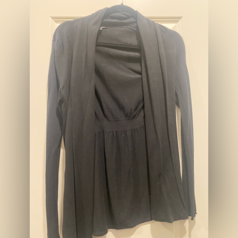 Express Black Knit Cardigan